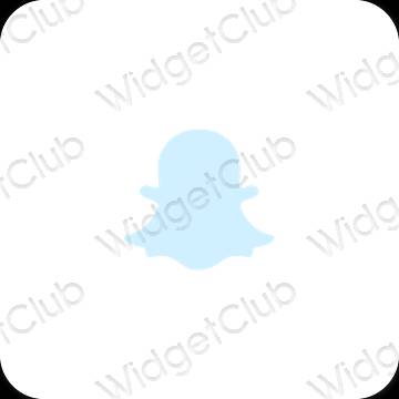 Естетични snapchat икони на приложения