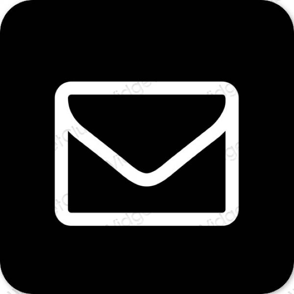 نمادهای برنامه زیباشناسی Mail