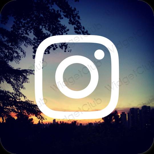 Æstetiske Instagram app-ikoner