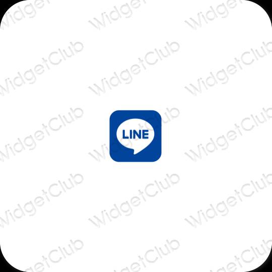 Ästhetische LINE App-Symbole