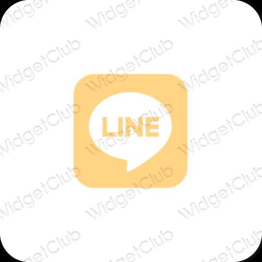 រូបតំណាងកម្មវិធី LINE សោភ័ណភាព