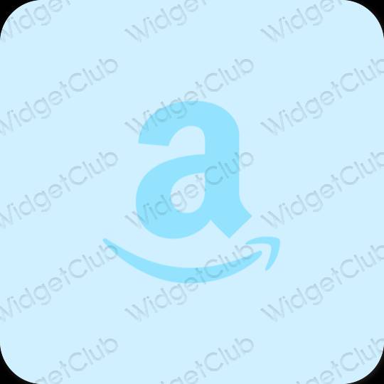 Estetický nachový Amazon ikony aplikací
