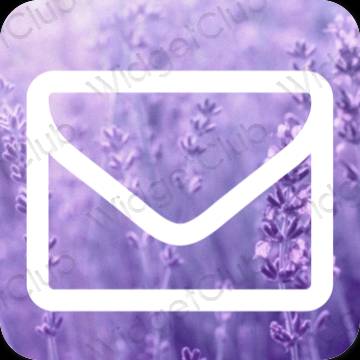 نمادهای برنامه زیباشناسی Mail