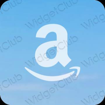 Estetski ljubičasta Amazon ikone aplikacija