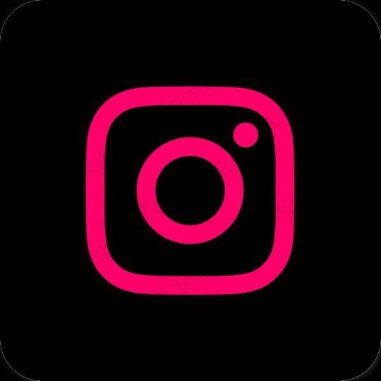 Ästhetische Instagram App-Symbole