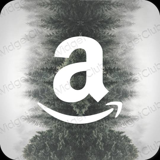 Ästhetische Amazon App-Symbole