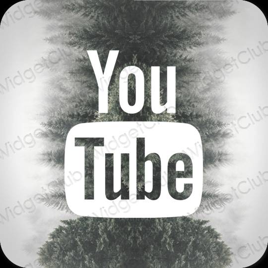 Estetiska Youtube appikoner