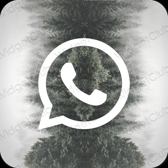 Icone delle app WhatsApp estetiche
