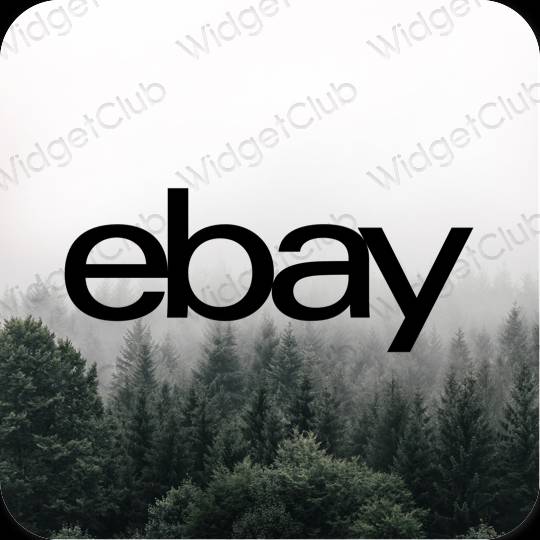 Estetiska eBay appikoner