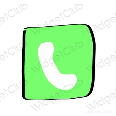 Estética Phone iconos de aplicaciones