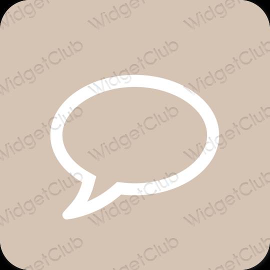 Estetické ikony aplikací Messages