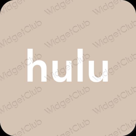 Icônes d'application hulu esthétiques