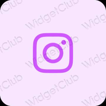 Estética Instagram ícones de aplicativos