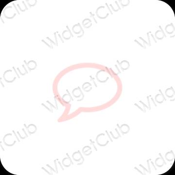 جمالية Messages أيقونات التطبيقات