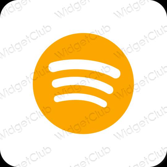 Icone delle app Spotify estetiche