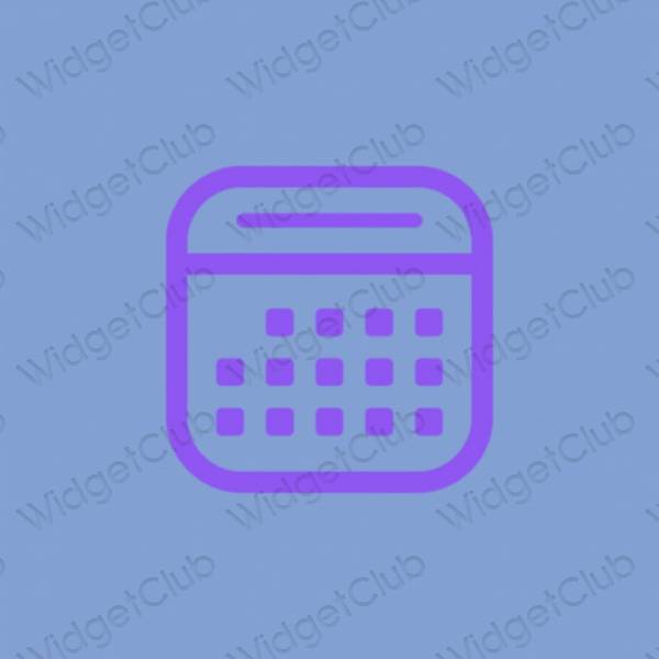 Aesthetic Calendar app icons