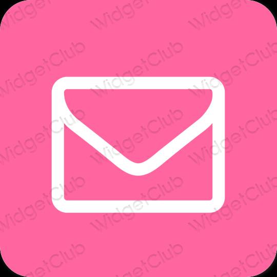 Aesthetic purple Mail app icons