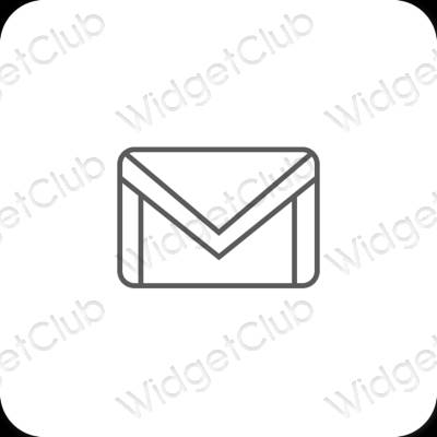 Esthetische Mail app-pictogrammen