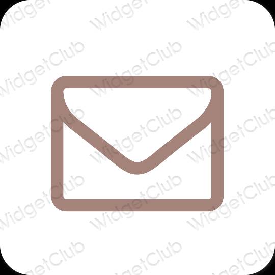 Esthetische Mail app-pictogrammen