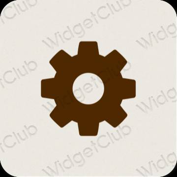 Aesthetic Settings app icons