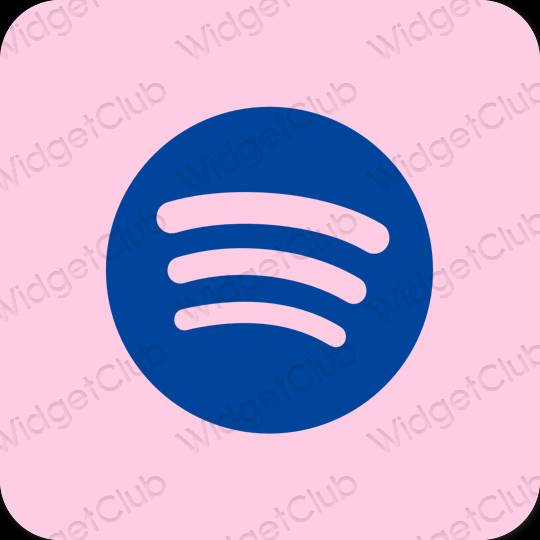 Biểu tượng ứng dụng Spotify thẩm mỹ