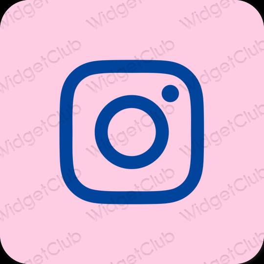 Estetické ikony aplikací Instagram