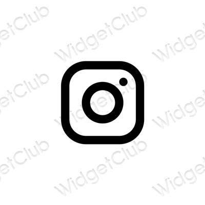 រូបតំណាងកម្មវិធី Instagram សោភ័ណភាព