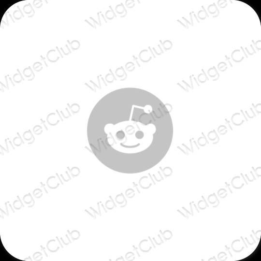 Esthetische Reddit app-pictogrammen