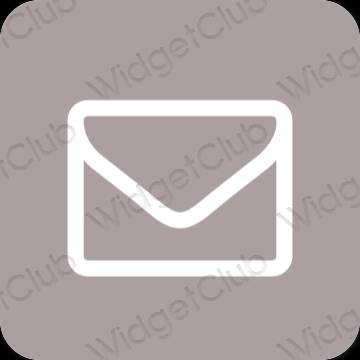 Esthetische Mail app-pictogrammen