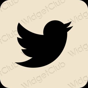 אֶסתֵטִי בז' Twitter סמלי אפליקציה