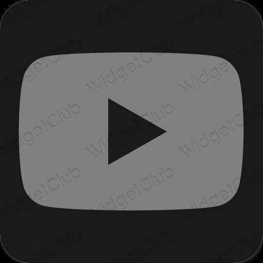 Icônes d'application Youtube esthétiques