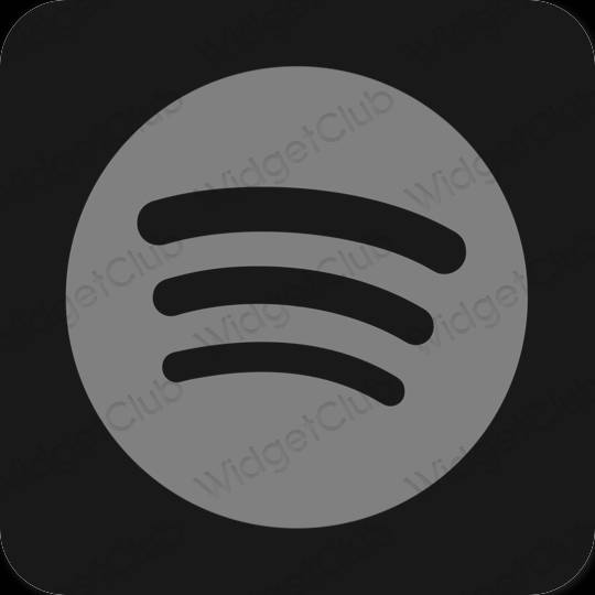 Estetiska Spotify appikoner