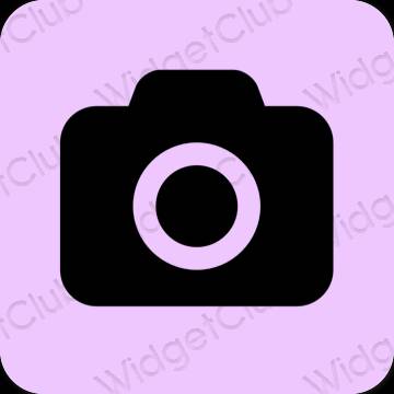 Esthetische Camera app-pictogrammen