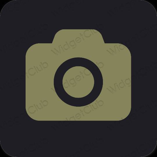 Esthetische Camera app-pictogrammen