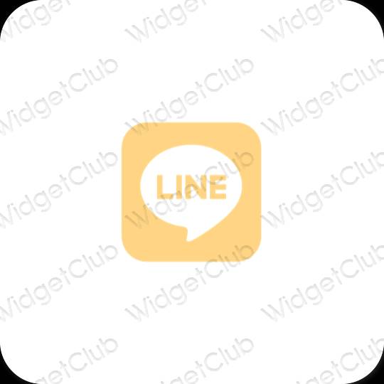 نمادهای برنامه زیباشناسی LINE