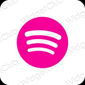 Æstetiske Spotify app-ikoner