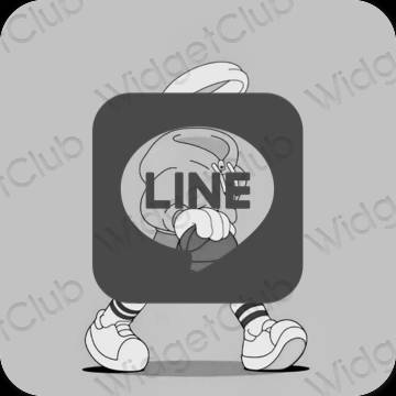 نمادهای برنامه زیباشناسی LINE