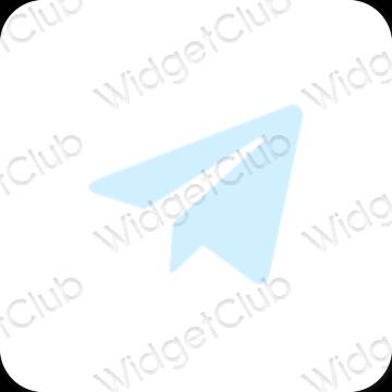 Estetske Telegram ikone aplikacija