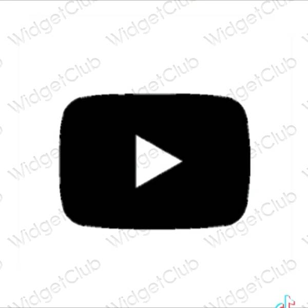 Icone delle app Youtube estetiche