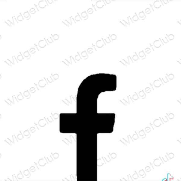 جمالية Facebook أيقونات التطبيقات