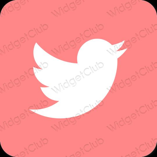 Icone delle app Twitter estetiche