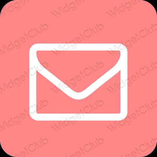 Icônes d'application Mail esthétiques