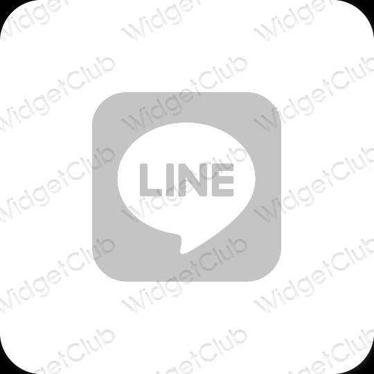 جمالية LINE أيقونات التطبيقات