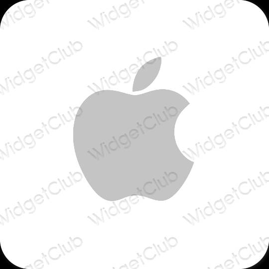 Esthetische Apple Store app-pictogrammen