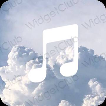 រូបតំណាងកម្មវិធី Apple Music សោភ័ណភាព