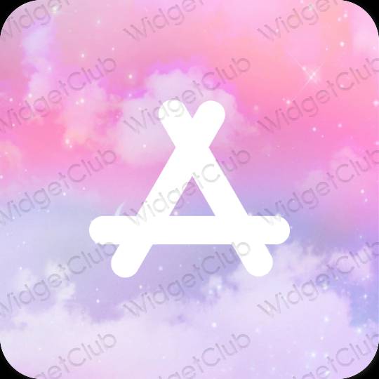 Estética AppStore ícones de aplicativos