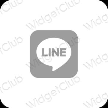 Ästhetische LINE App-Symbole