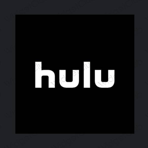 Æstetiske hulu app-ikoner