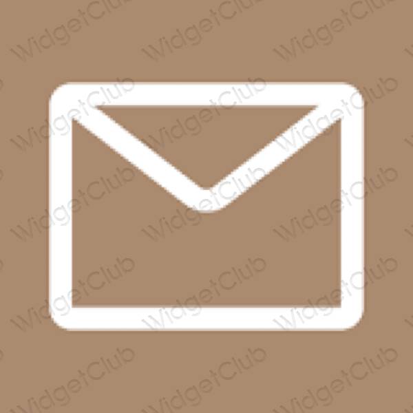 جمالية Mail أيقونات التطبيقات