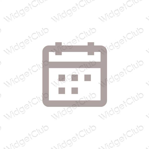 Aesthetic Calendar app icons